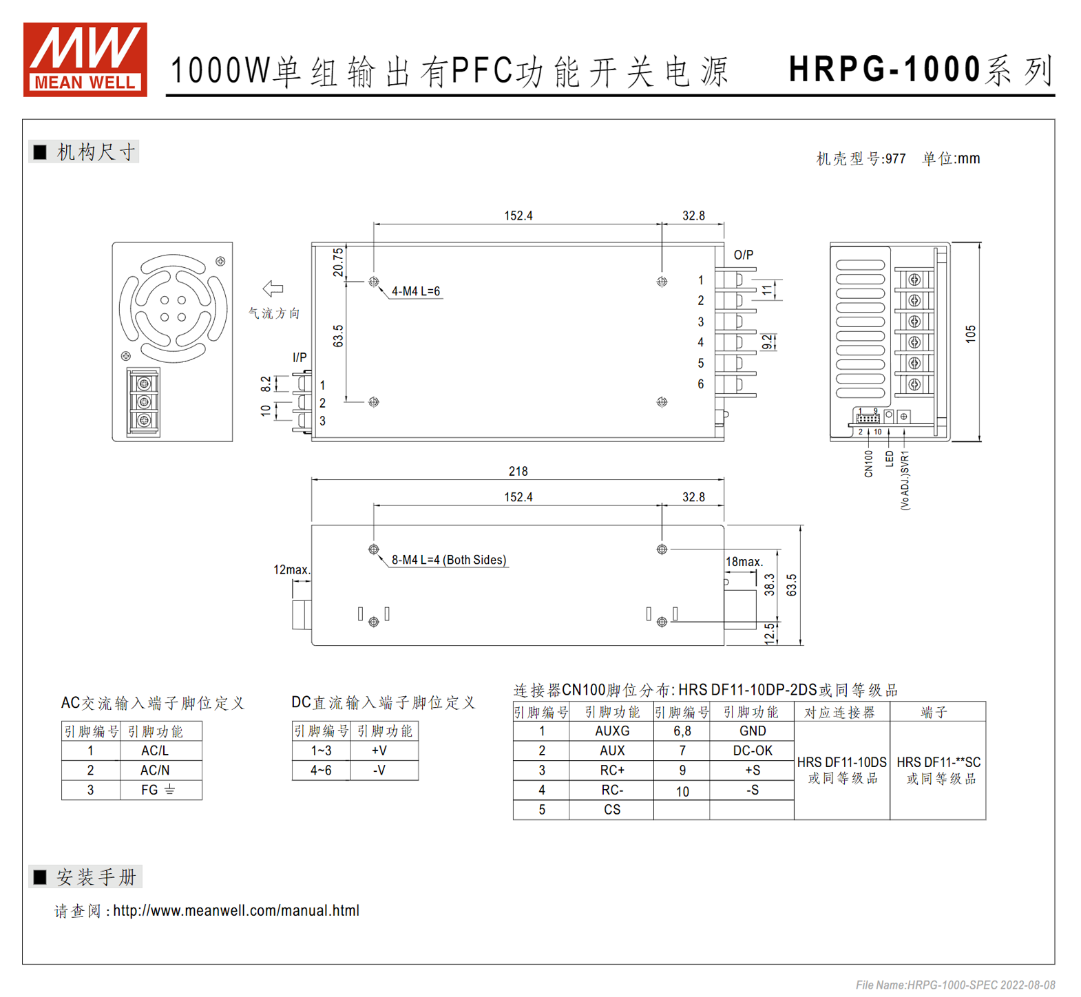 HRPG-1000-12、HRPG-1000-15、HRPG-1000-24、HRPG-1000-48