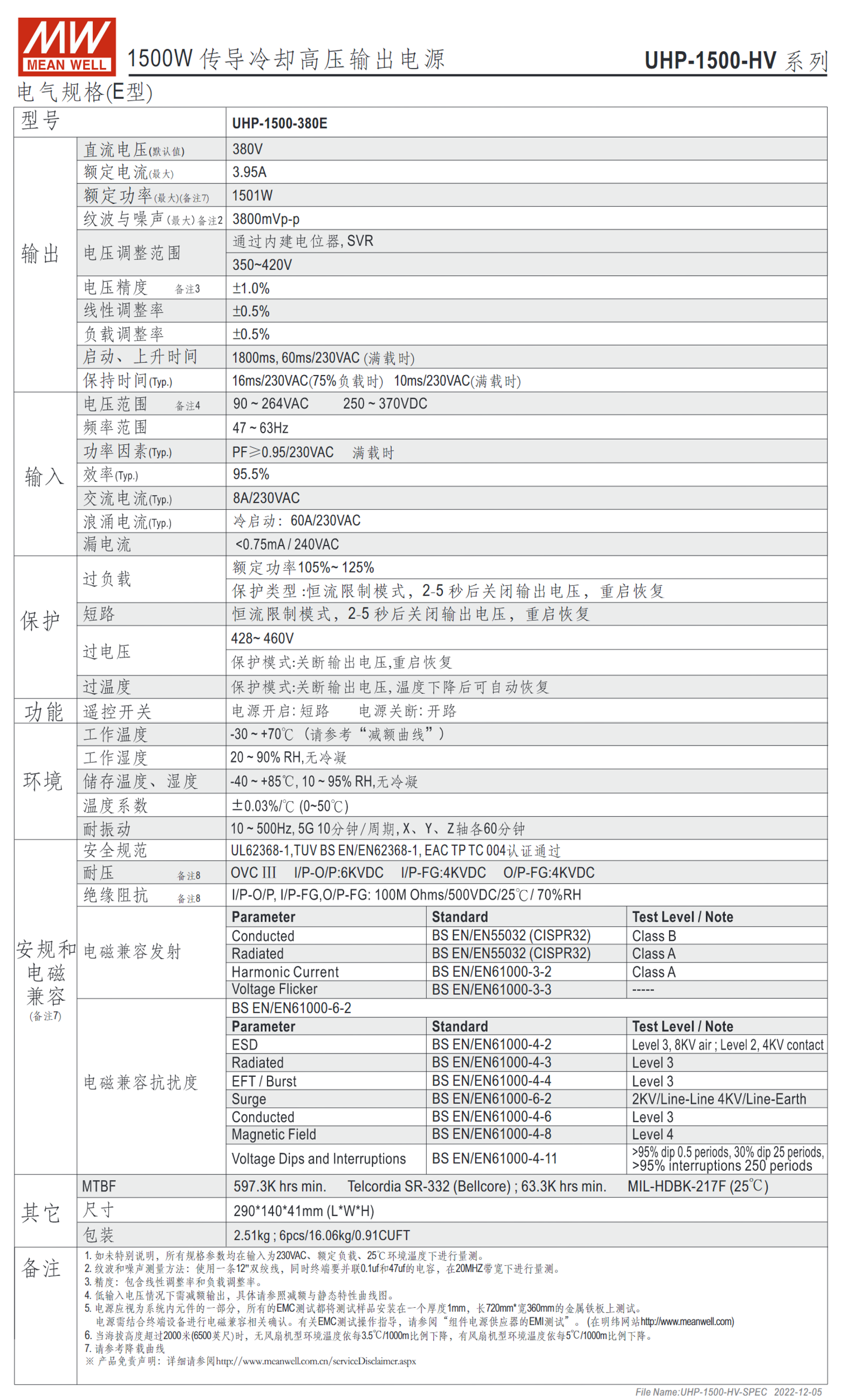 UHP-1500-24、UHP-1500-48、UHP-1500-380E、UHP-1500-115-HV、UHP-1500-230-HV、UHP-1500-380-HV